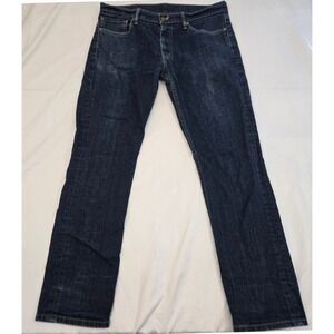 LEVIS 511 Mens 36x30 Slim Fit Stretch Dark Wash Denim MADE IN MEXICO Casual Cool